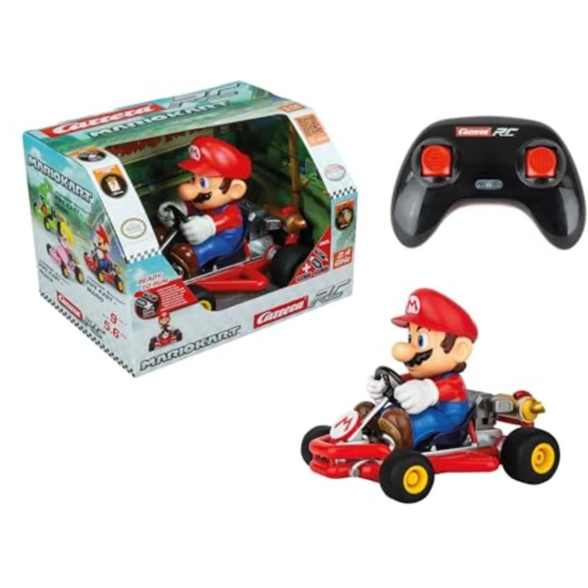 NINTENDO Vehículos Y Circuitos*Carrera - Coche teledirigido Mario Kart RC 1:20