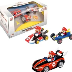 CARRERA Vehículos Y Circuitos*- Pack 3 vehículos Mario Kart: Wii, MK8 y Mach 8 ㅤ