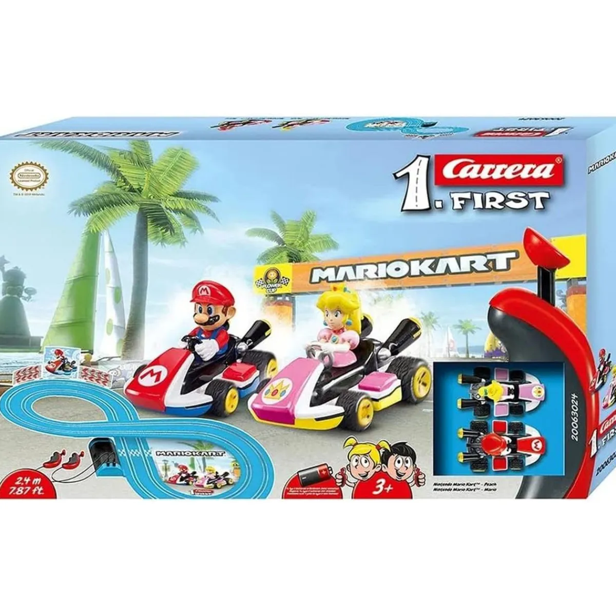 SUPER MARIO Vehículos Y Circuitos*Carrera First - Circuito de carreras Mario Kart