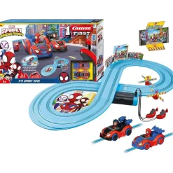 SPIDERMAN Vehículos Y Circuitos*Carrera First - Circuito Spidey