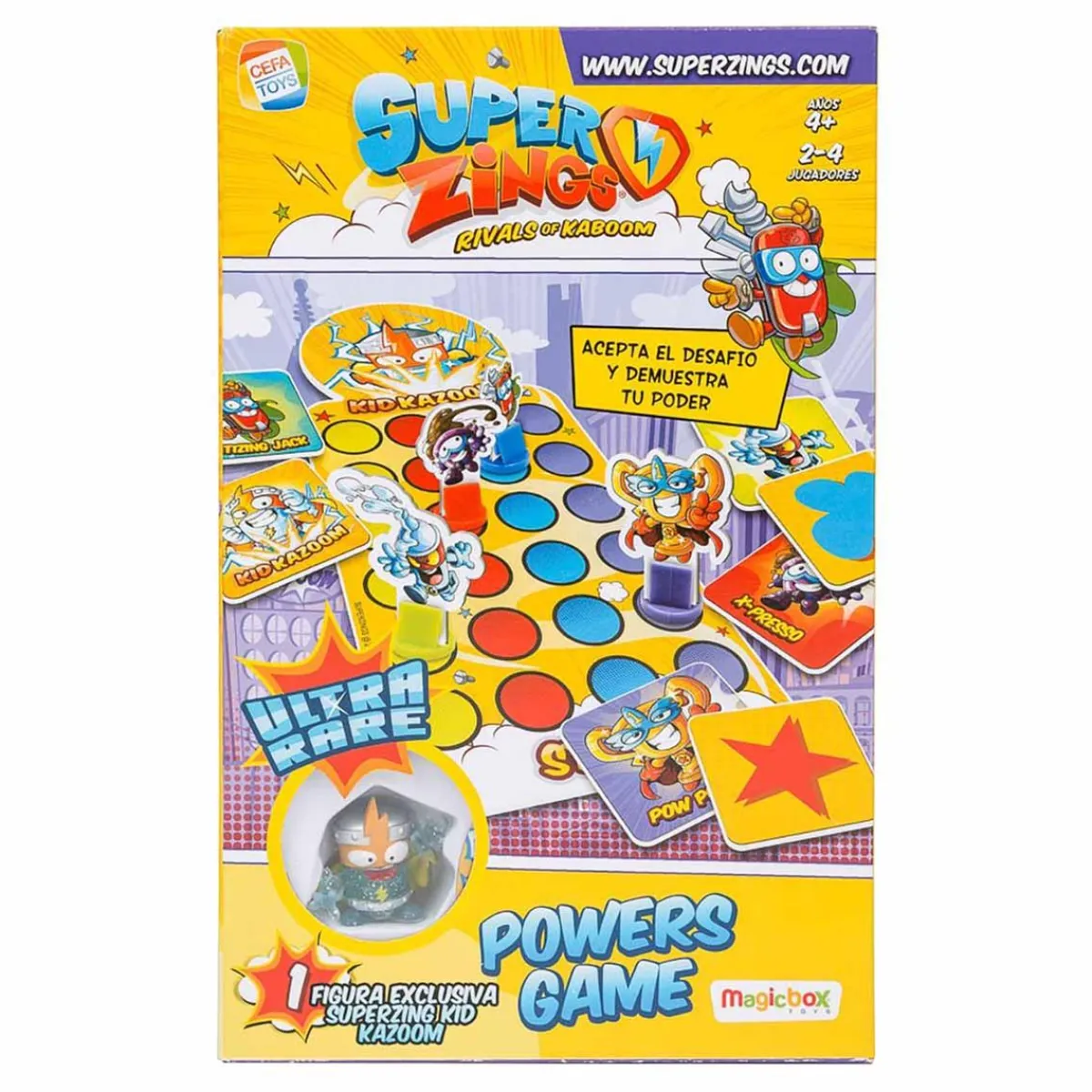 CEFA Friki Zone|Juegos Y Puzzles*- SuperZings - Powers Game juego de mesa