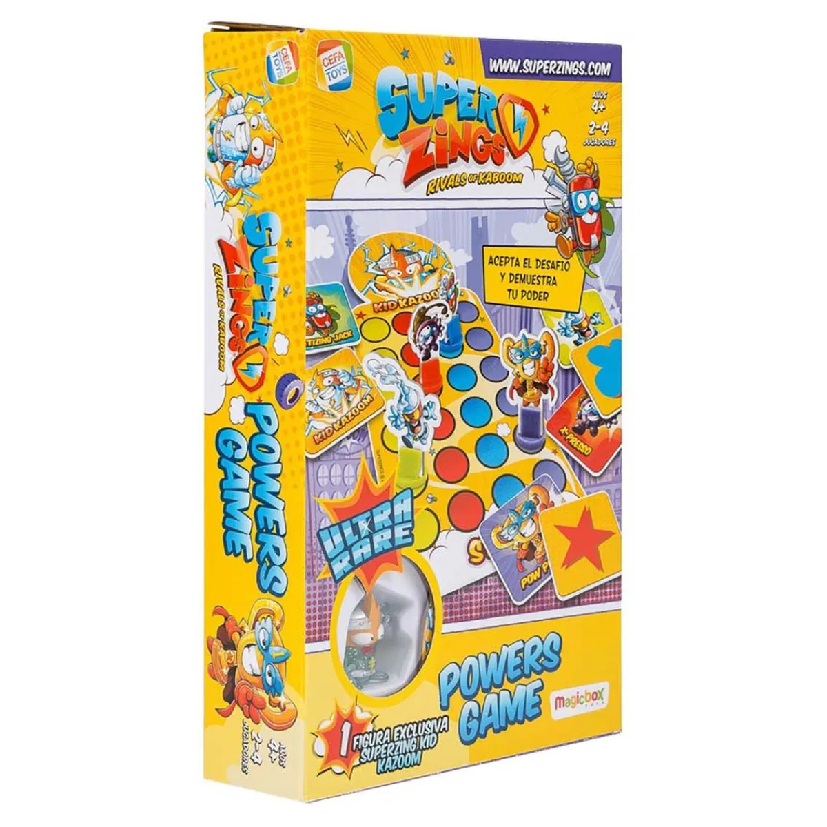 CEFA Friki Zone|Juegos Y Puzzles*- SuperZings - Powers Game juego de mesa