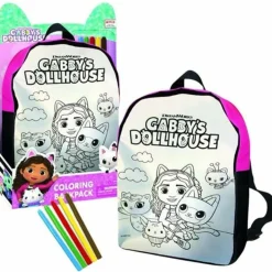 CEFA Arte Y Manualidades*Toys - Gabbys Dollhouse - Mochila para Colorear