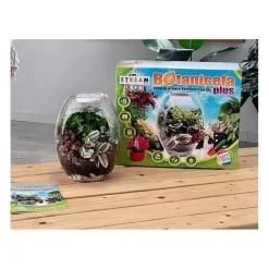 CEFA Steam*Toys - Terrario educativo con luz y libro guía Botani Plus ㅤ