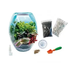 CEFA Steam*Toys - Terrario educativo con luz y libro guía Botani Plus ㅤ