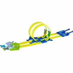 MOTORI & CO Vehículos Y Circuitos*Circuito circular Croc Attack con 3 coches