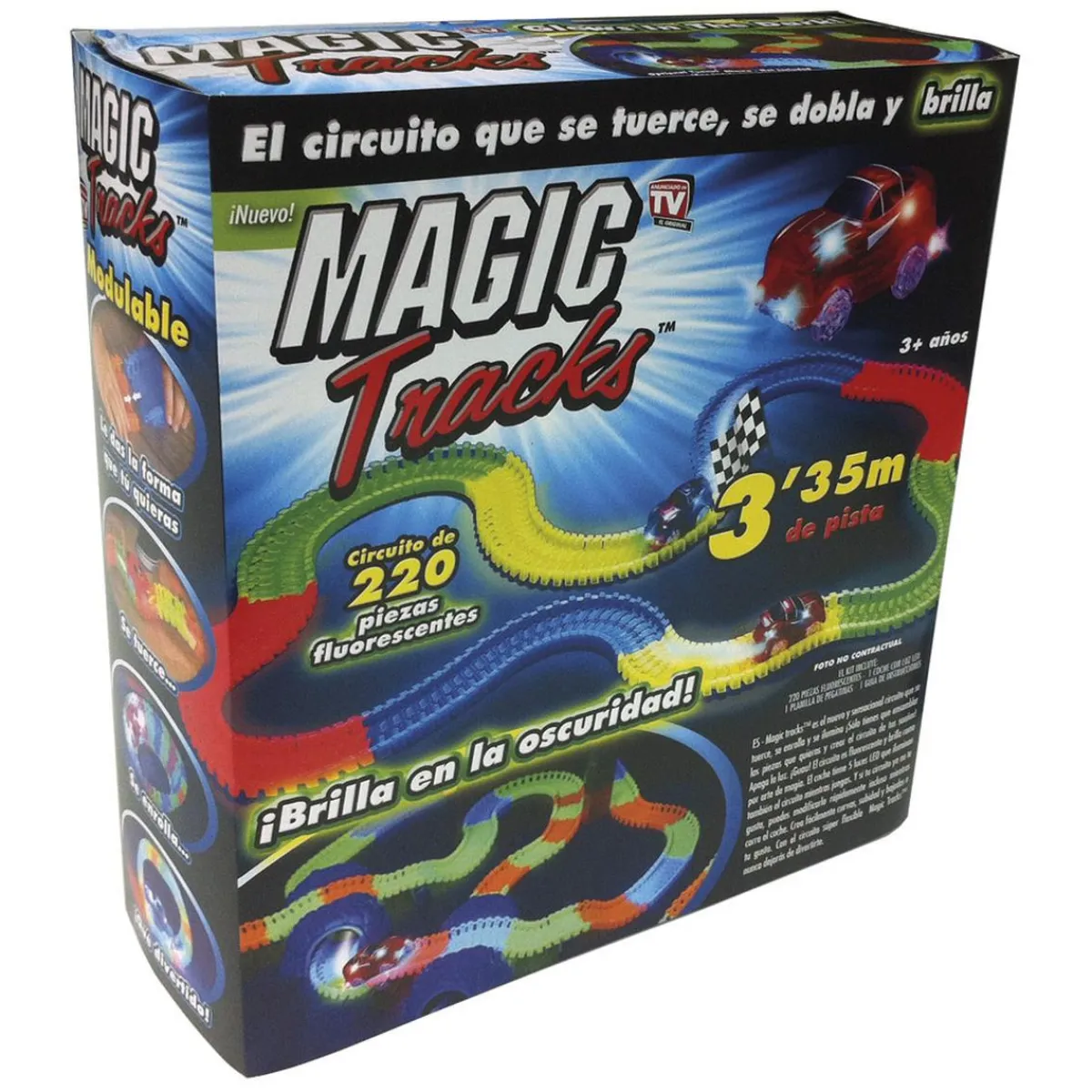 STOMPEEZ Vehículos Y Circuitos*Circuito Magic Tracks (varios colores)