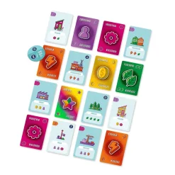 DEVIR Juegos Y Puzzles|Friki Zone*Ciudad De Puntos Juego de Mesa ㅤ