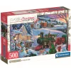CLEMENTONI Juegos Y Puzzles*Classic Christmas Collection - Puzzle 500 piezas Christmas Train