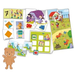 MONTESSORI Juguetes Educativos Y Libros|Juegos Y Puzzles*Clementoni - 8 Juegos en 1