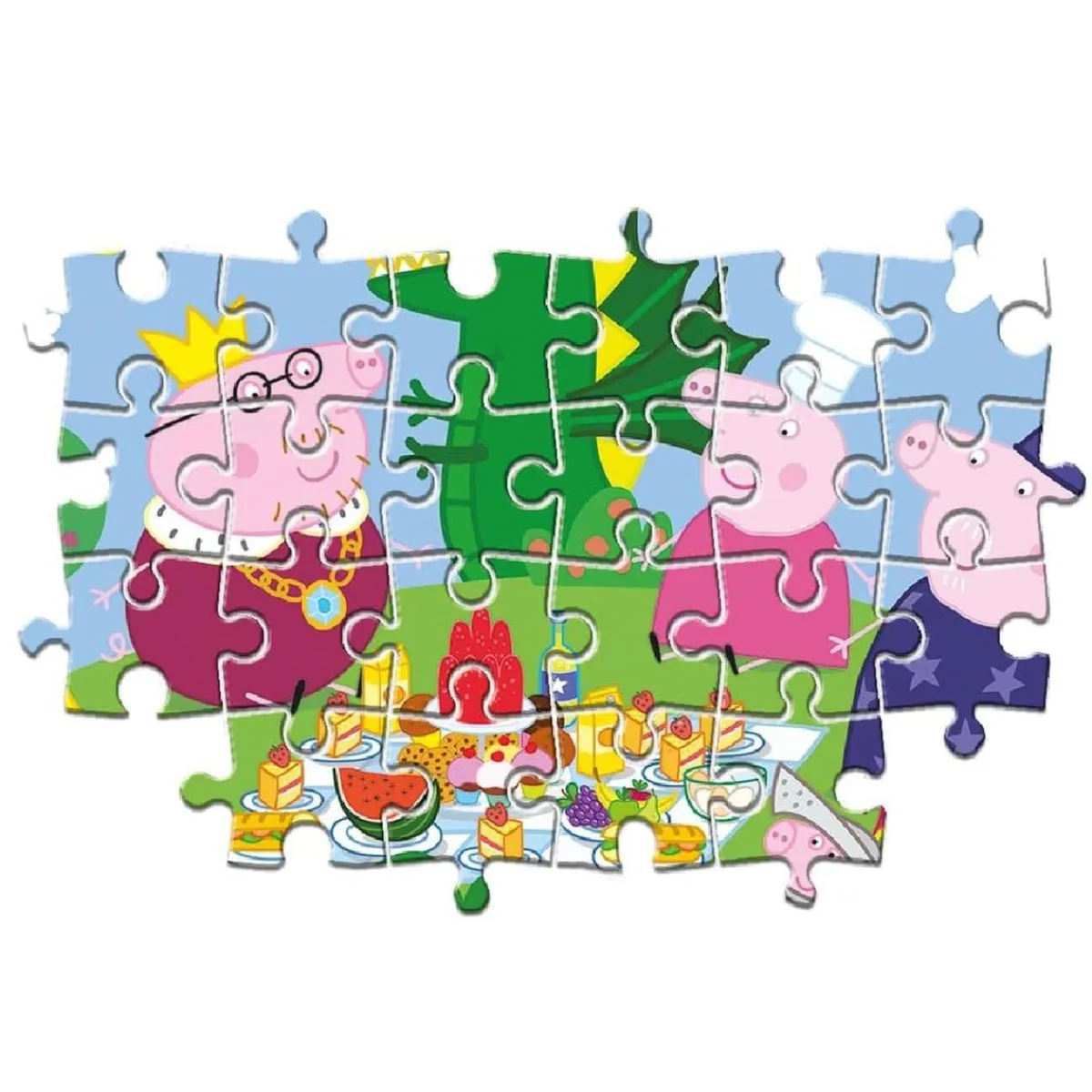 CLEMENTONI Juegos Y Puzzles*- 2 puzzles 30 piezas - Peppa Pig