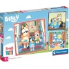 CLEMENTONI Juegos Y Puzzles*- 3 puzzles 48 piezas - Bluey