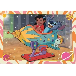 CLEMENTONI Juegos Y Puzzles*- 2 puzzles 60 piezas - Stitch