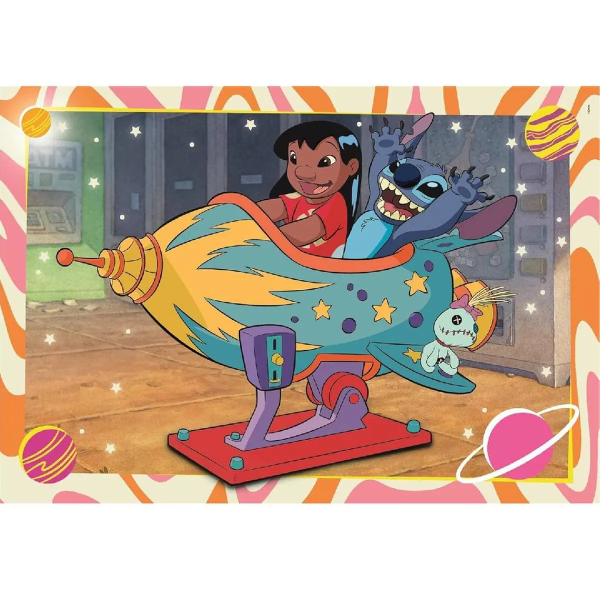 CLEMENTONI Juegos Y Puzzles*- 2 puzzles 60 piezas - Stitch