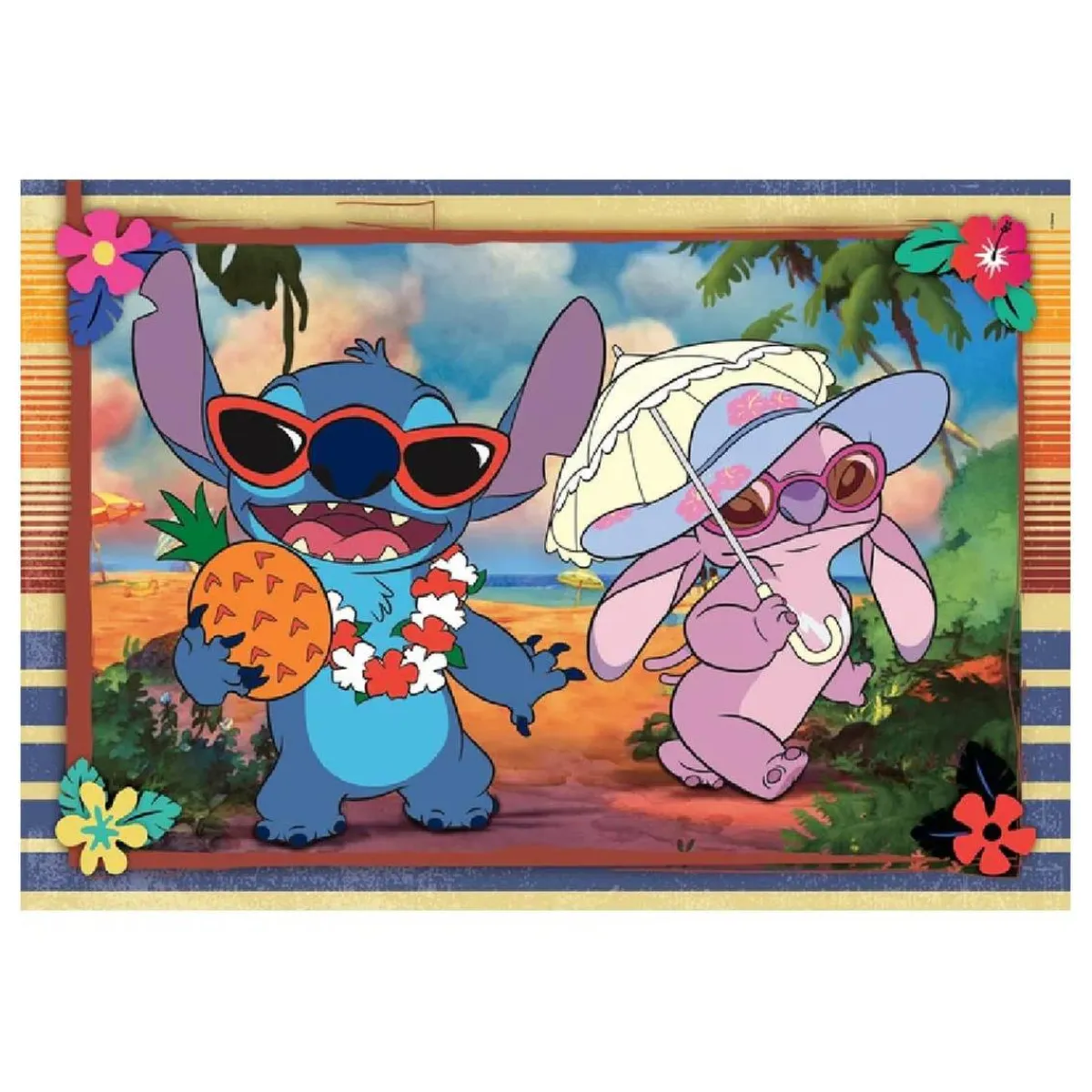 CLEMENTONI Juegos Y Puzzles*- 2 puzzles 60 piezas - Stitch
