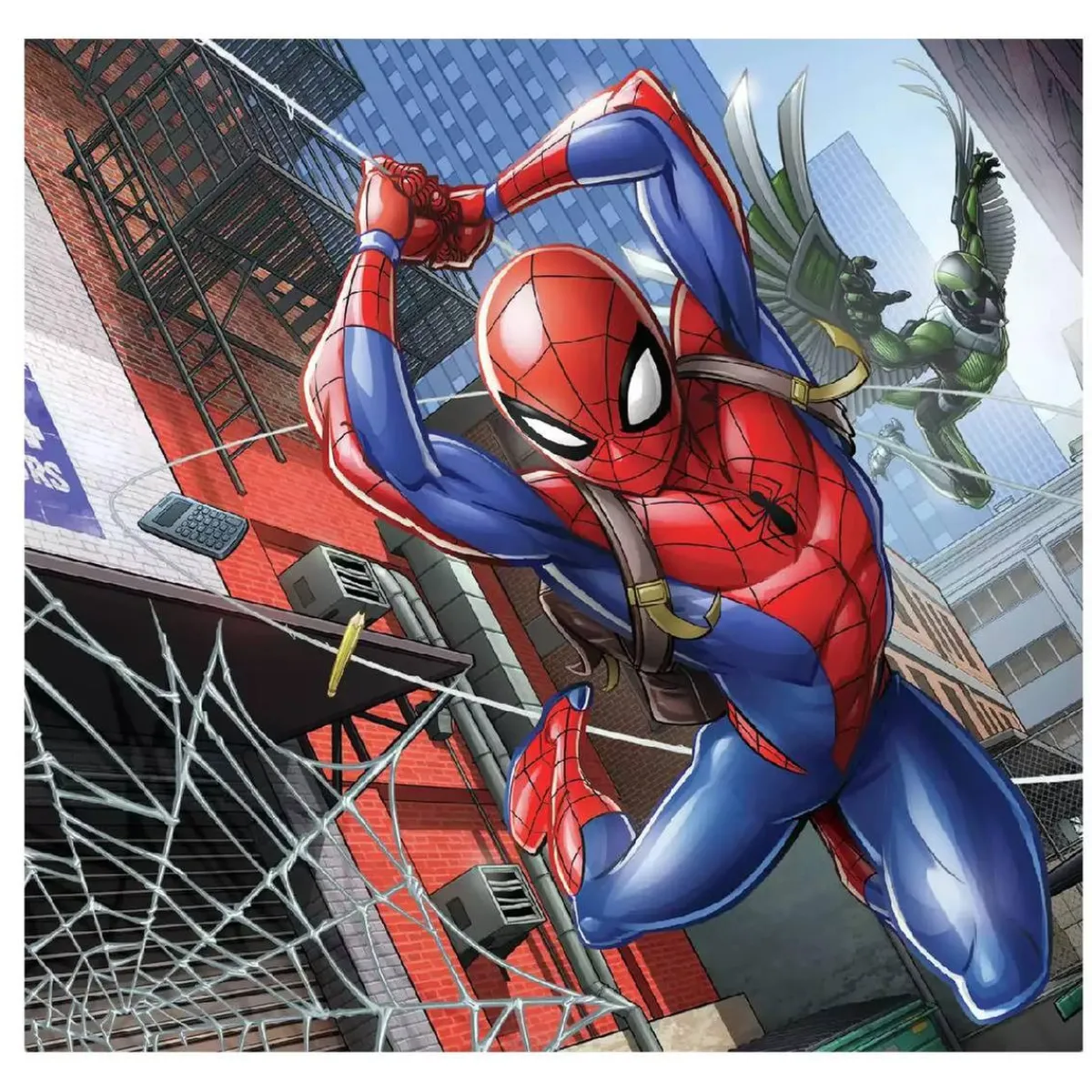 CLEMENTONI Juegos Y Puzzles*- 3 puzzles 48 piezas - Spiderman