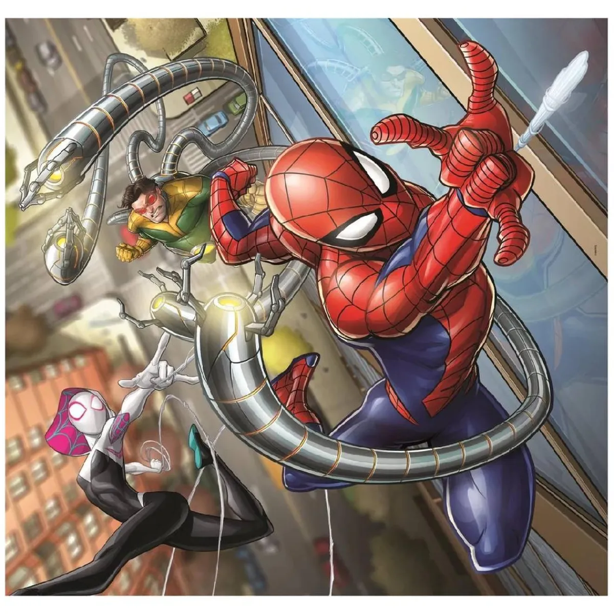 CLEMENTONI Juegos Y Puzzles*- 3 puzzles 48 piezas - Spiderman