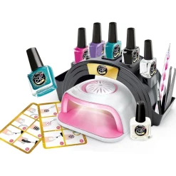 CLEMENTONI Estilo De Vida*- Caja de manicura Crazy Chic con decoraciones y esmalte de uñas ㅤ