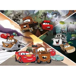 CLEMENTONI Juegos Y Puzzles*- Cars - Puzzle infantil grandes piezas Cars en la carretera ㅤ