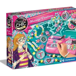 CLEMENTONI Estilo De Vida*- Charms Lab hacer pulseras, collares y encantos multicolor juego creativo ㅤ