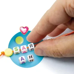 CLEMENTONI Estilo De Vida*- Charms Lab hacer pulseras, collares y encantos multicolor juego creativo ㅤ