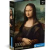 CLEMENTONI Juegos Y Puzzles*- Colección de arte con rompecabezas de la Gioconda, 1000 piezas ㅤ