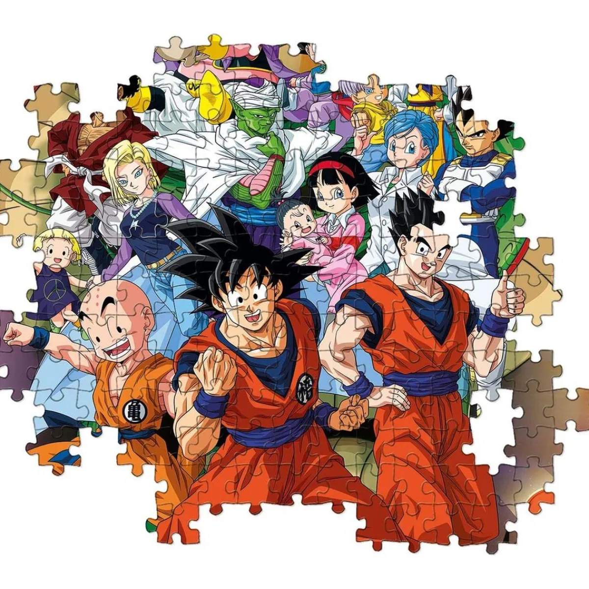 CLEMENTONI Juegos Y Puzzles*- Dragon Ball - Puzzle diseño de dragón 1000 piezas ㅤ