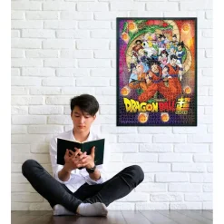 CLEMENTONI Juegos Y Puzzles*- Dragon Ball - Puzzle diseño de dragón 1000 piezas ㅤ