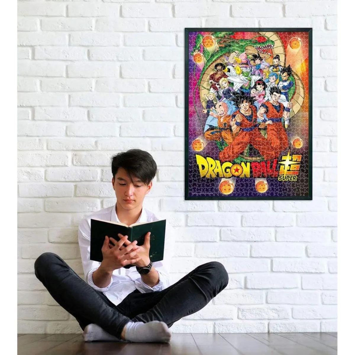 CLEMENTONI Juegos Y Puzzles*- Dragon Ball - Puzzle diseño de dragón 1000 piezas ㅤ