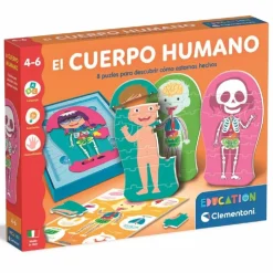 MONTESSORI Juguetes Educativos Y Libros|Juegos Y Puzzles*Clementoni - El Cuerpo Humano