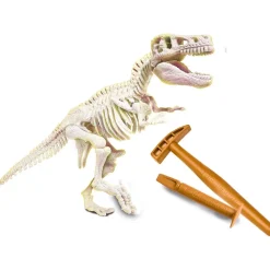 CLEMENTONI Steam*- Juego científico Arqueojugando fosforescente T-Rex ㅤ