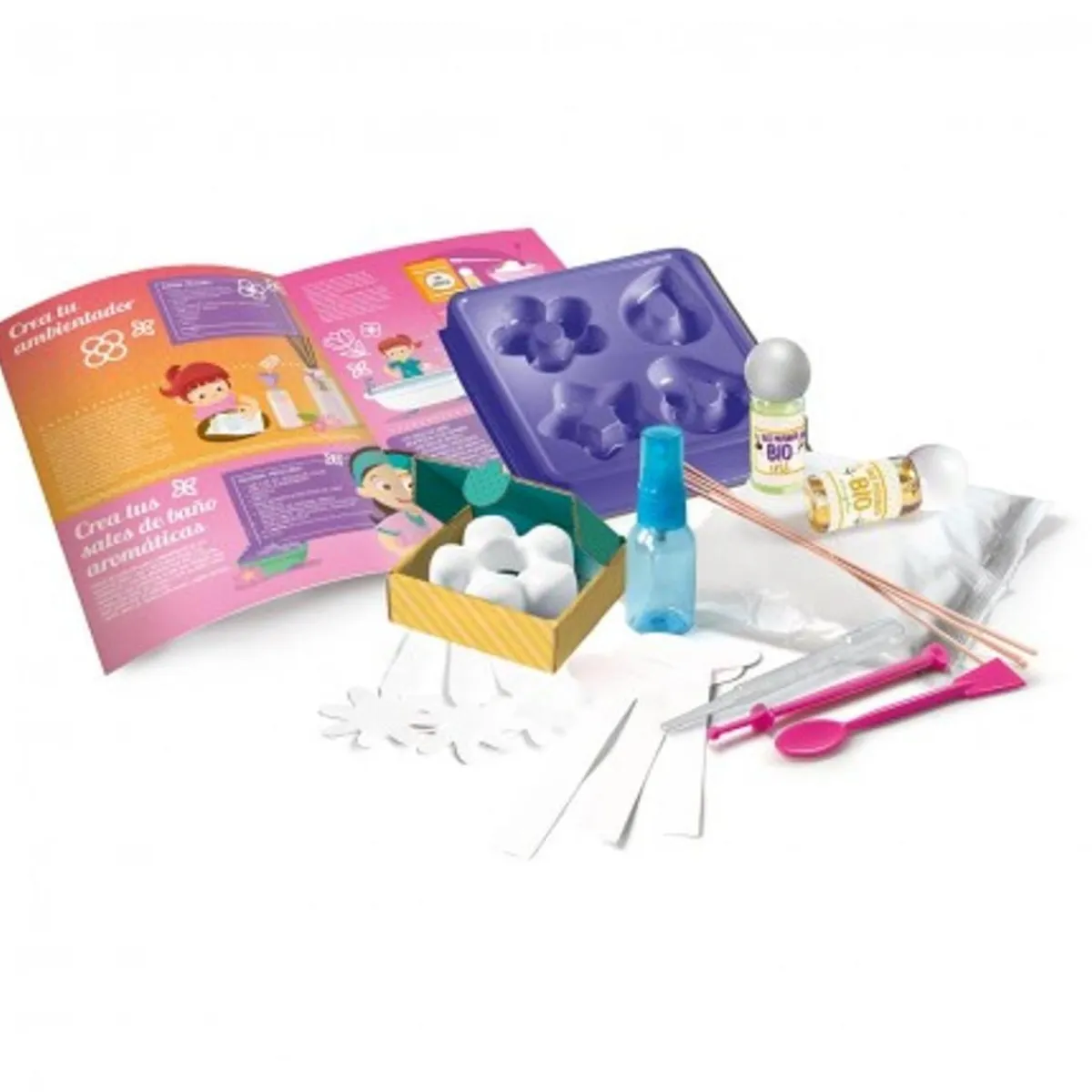 CLEMENTONI Steam*- Juego científico de creación de perfumes aromáticos ㅤ