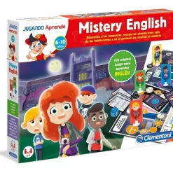 CLEMENTONI Juguetes Educativos Y Libros|Juegos Y Puzzles*- Juego educativo Mistery English en español ㅤ