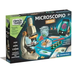 CLEMENTONI Steam*- Juego educativo deluxe con microscopio multicolor ㅤ