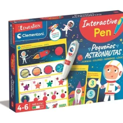 CLEMENTONI Juguetes Educativos Y Libros|Juegos Y Puzzles*- Juego interactivo de astronauta multicolor ㅤ