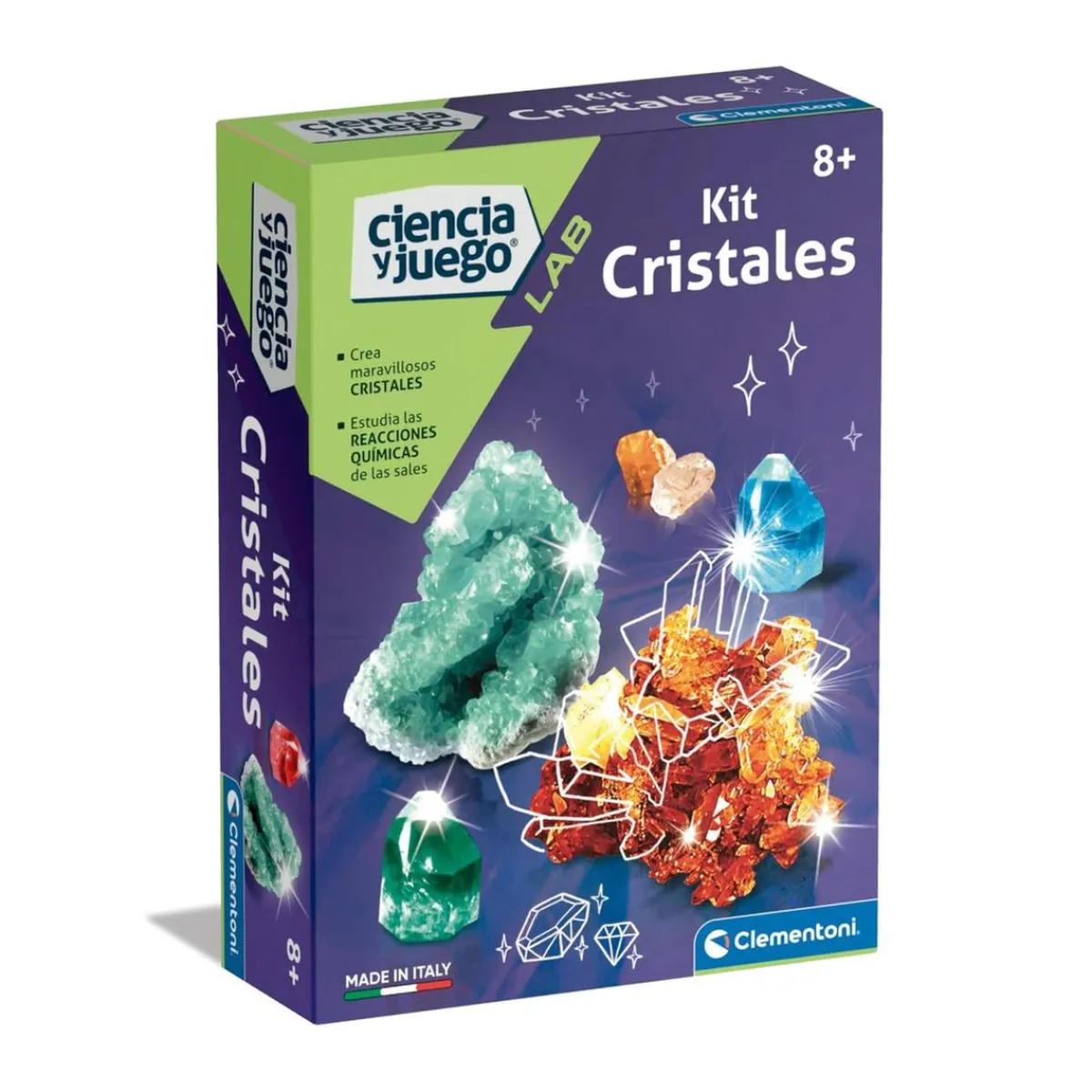 CLEMENTONI Steam*- Kit Cristales