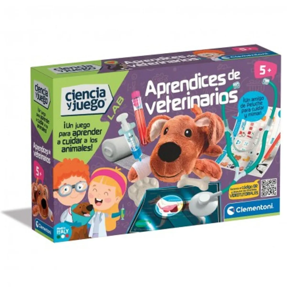 CLEMENTONI Steam*- Kit de ciencia veterinario SOS ㅤ
