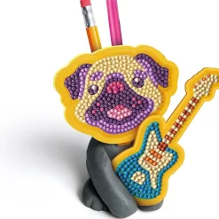 CLEMENTONI Arte Y Manualidades*- Kit de pegatinas 3D brillantes y diamantes creativo para regalo