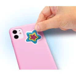 CLEMENTONI Arte Y Manualidades*- Kit de pegatinas 3D brillantes y diamantes creativo para regalo