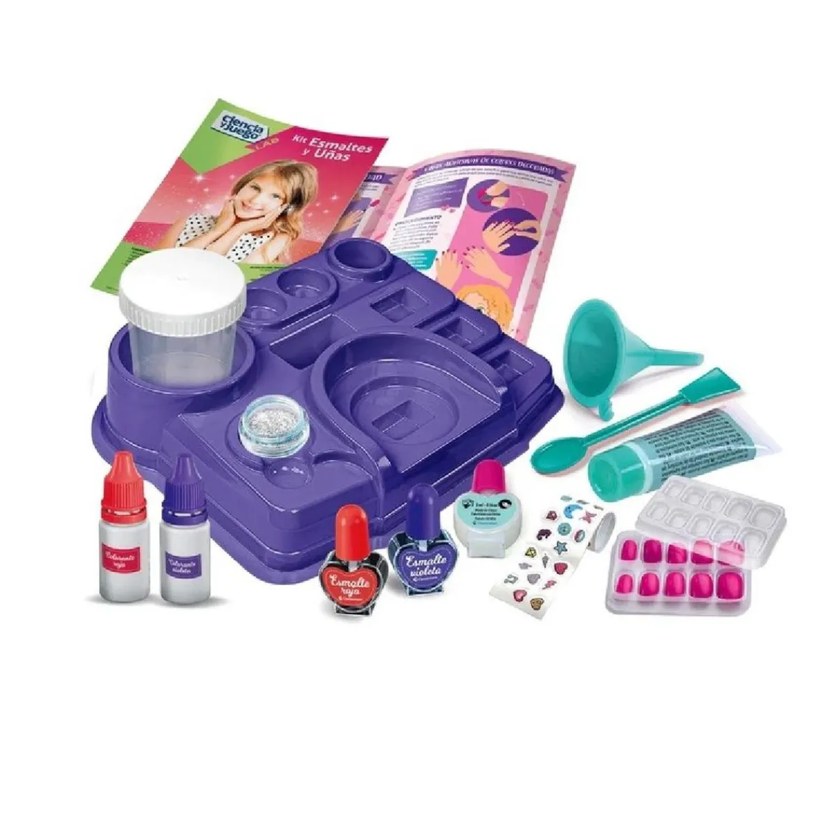 CLEMENTONI Steam*- Kit Esmaltes y Uñas