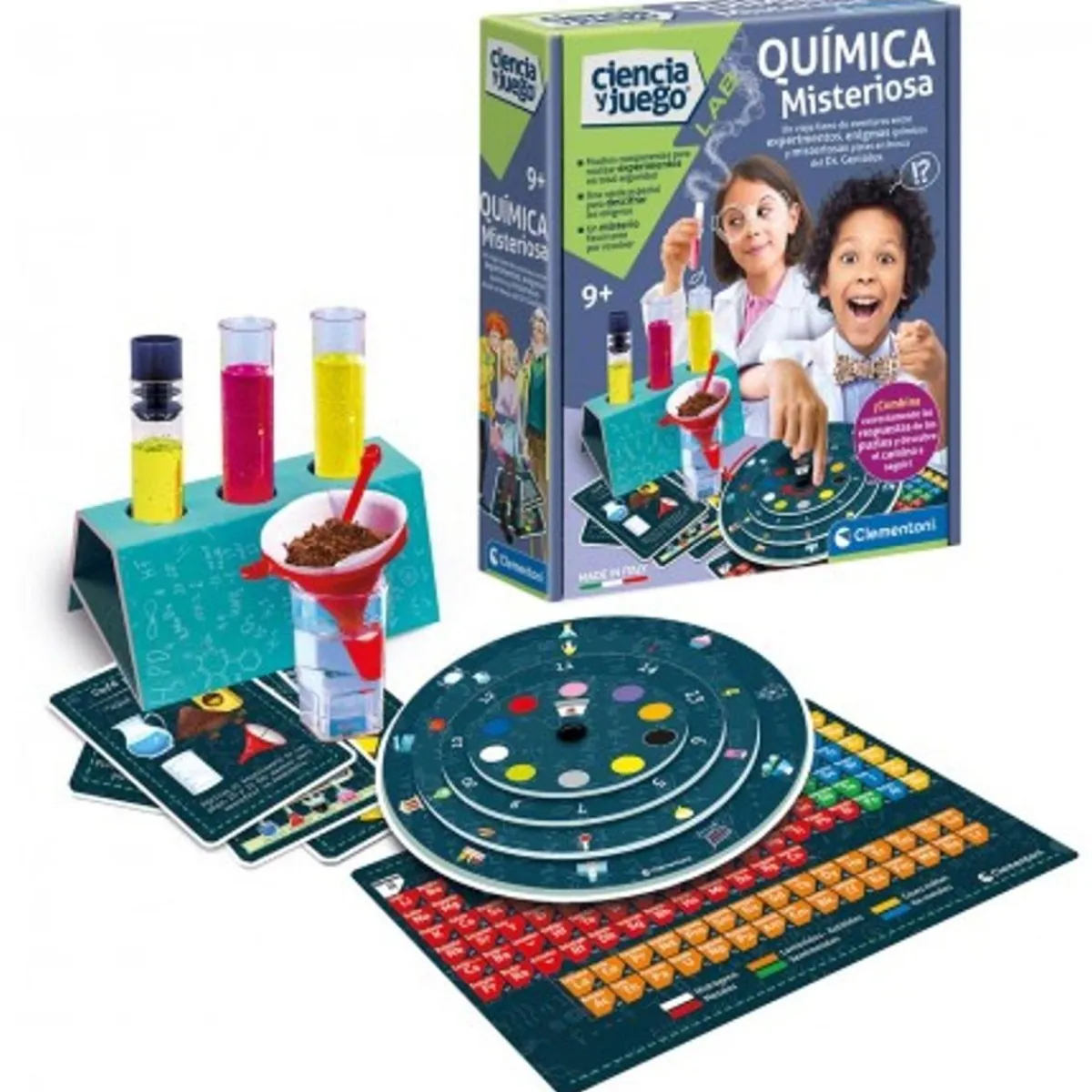 CLEMENTONI Steam*- Laboratorio de ciencia: química misteriosa ㅤ