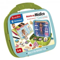 CLEMENTONI Juguetes Educativos Y Libros|Juegos Y Puzzles*- Maletín magnético de médico