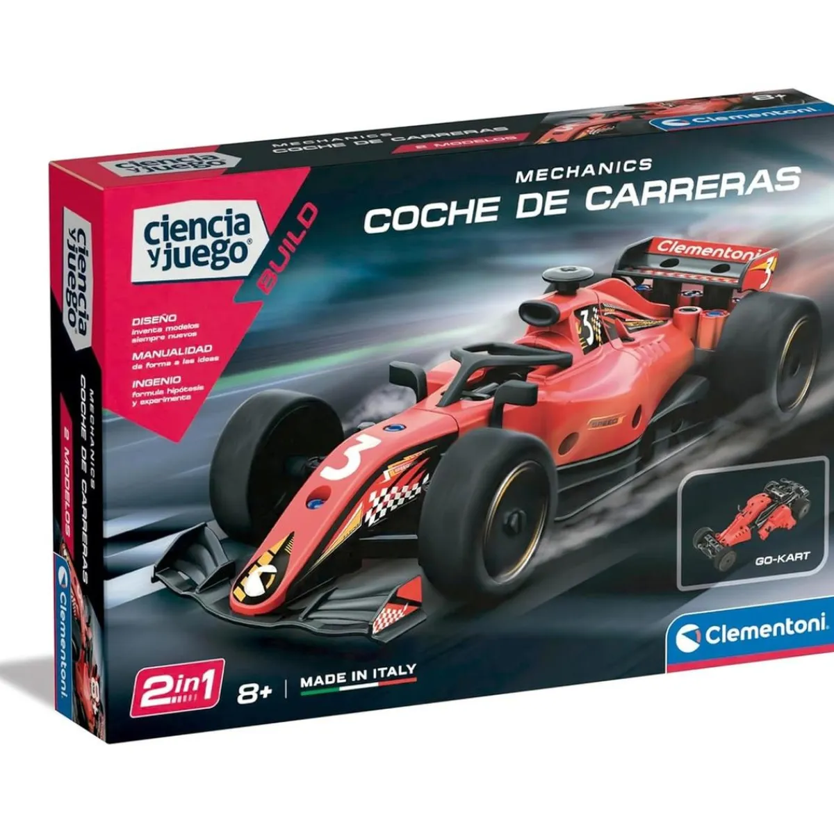 CLEMENTONI Steam*- Mechanics - Coche De Carreras ㅤ