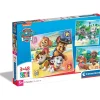 CLEMENTONI Juegos Y Puzzles*- Patrulla Canina - Puzzle Triple 3x48 Piezas ㅤ