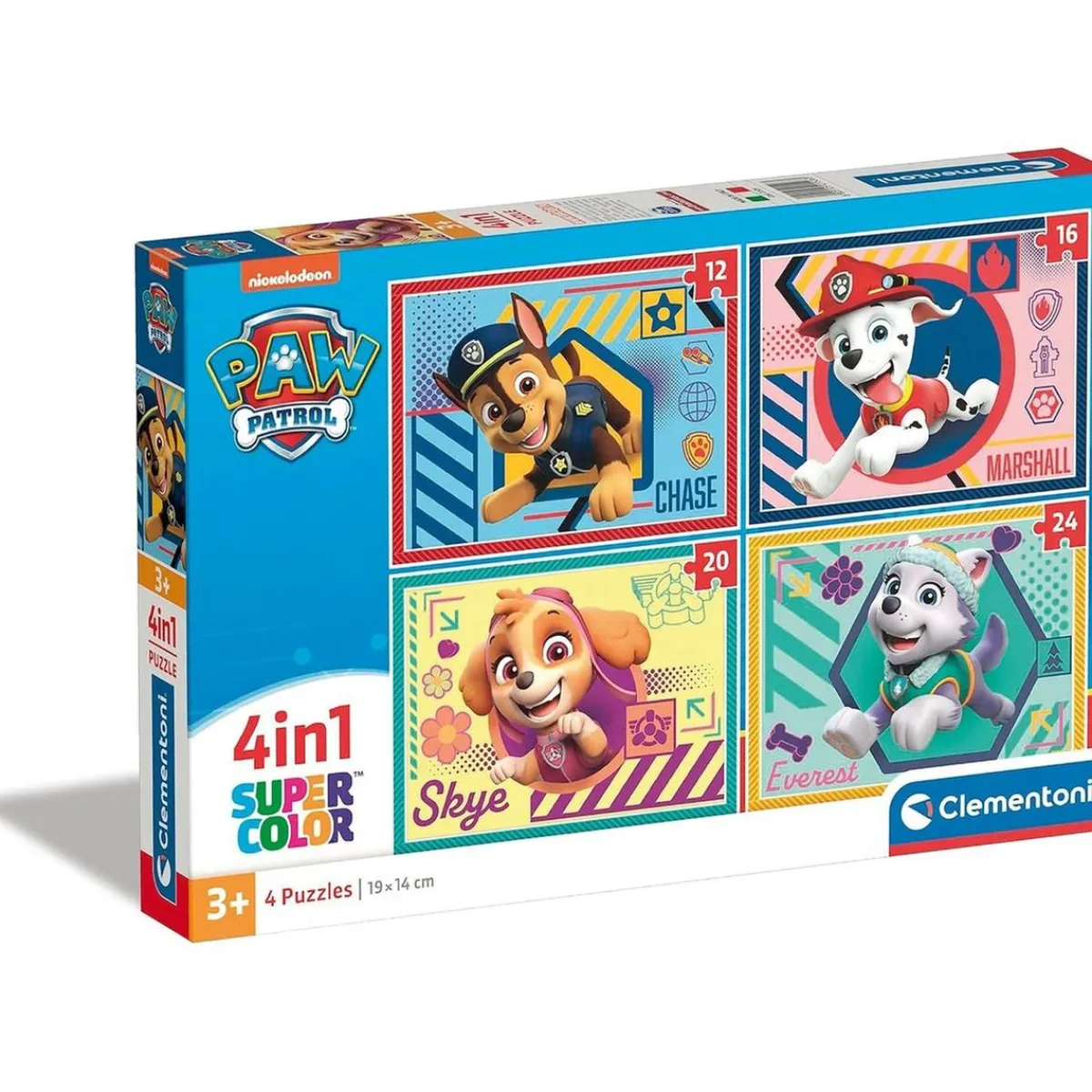 CLEMENTONI Juegos Y Puzzles*- Patrulla Canina - Puzzle de Patrulla Canina ㅤ