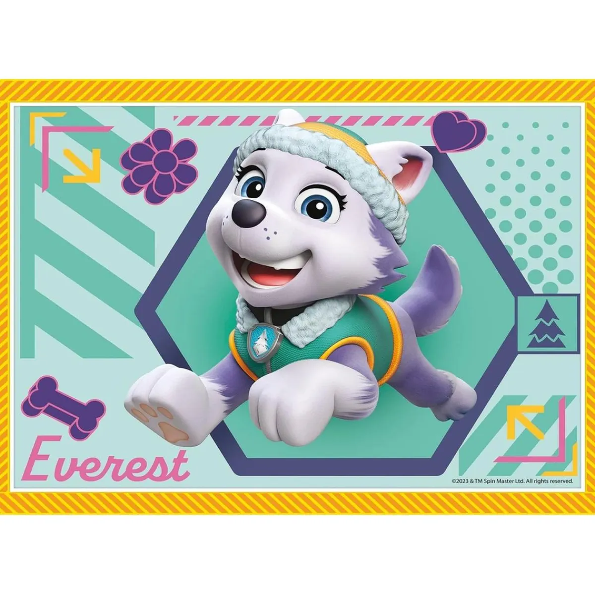 CLEMENTONI Juegos Y Puzzles*- Patrulla Canina - Puzzle de Patrulla Canina ㅤ