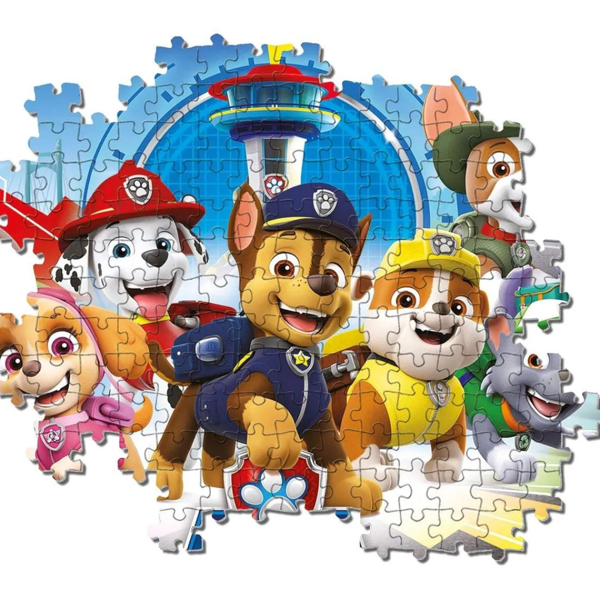 CLEMENTONI Juegos Y Puzzles*- Patrulla Canina - Puzzle 2D Patrulla Canina - 180 piezas, fabricado en España ㅤ