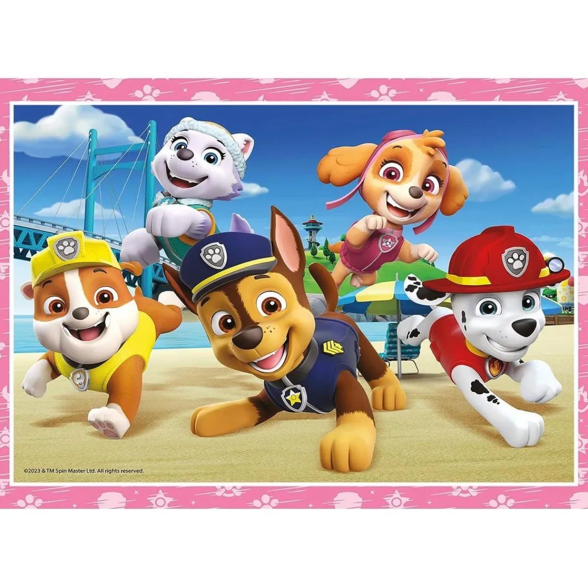 CLEMENTONI Juegos Y Puzzles*- Patrulla Canina - Puzzle infantil de Patrulla Canina: conjunto de 12, 16, 20 y 24 piezas, color variado, talla única ㅤ