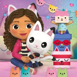 CLEMENTONI Juegos Y Puzzles*- Puzle Gabbys Dollshouse 3x48 Piezas ㅤ