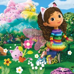 CLEMENTONI Juegos Y Puzzles*- Puzle Gabbys Dollshouse 3x48 Piezas ㅤ